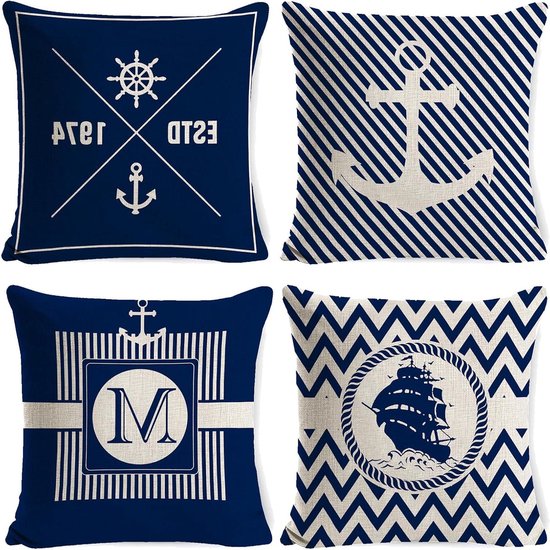 Het pakket bevat 2 x kussenhoezen 45 x 45 cm | bol