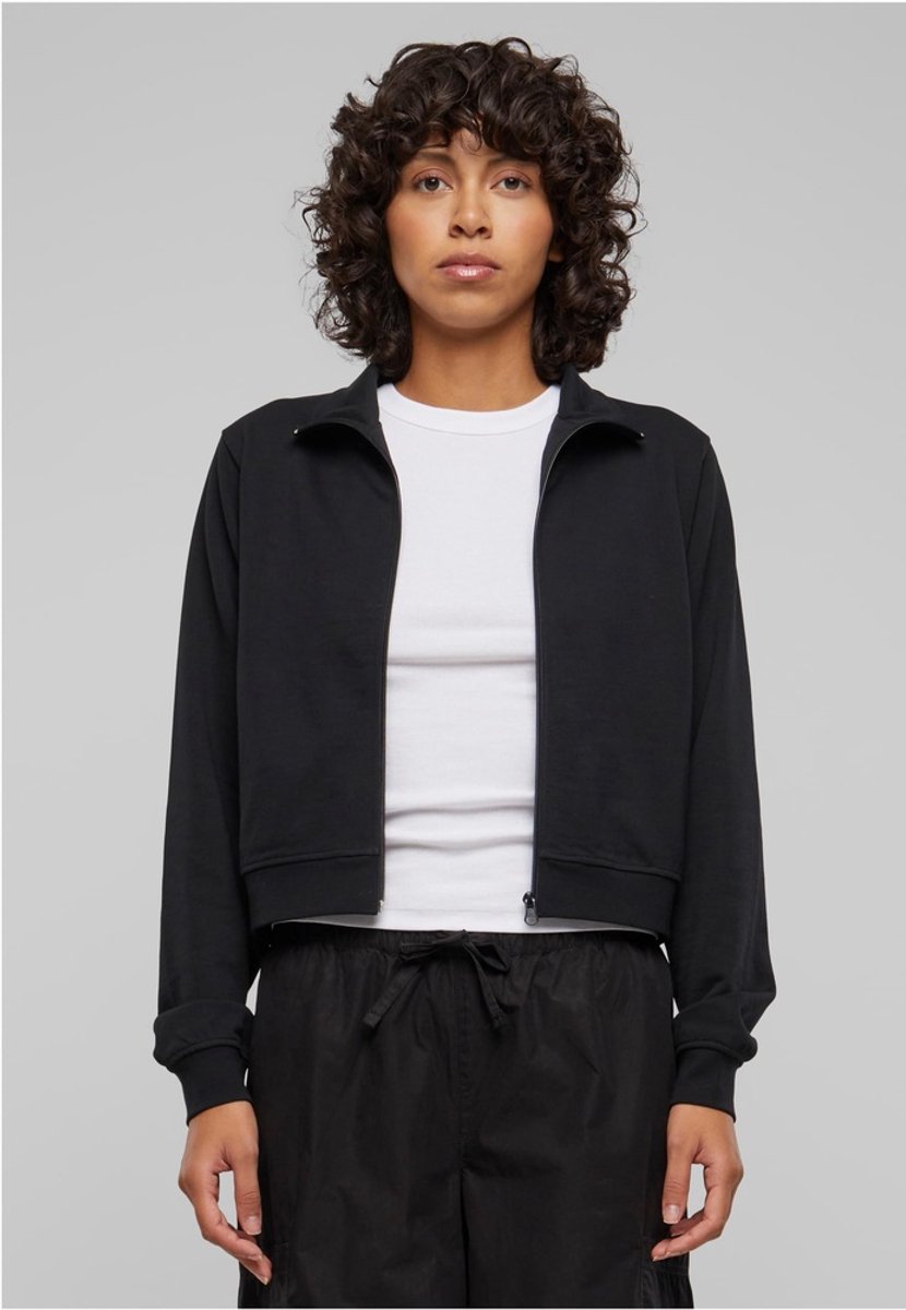 Urban Classics Light Terry Track Jacket Sweater/trui met rits XXL Zwart