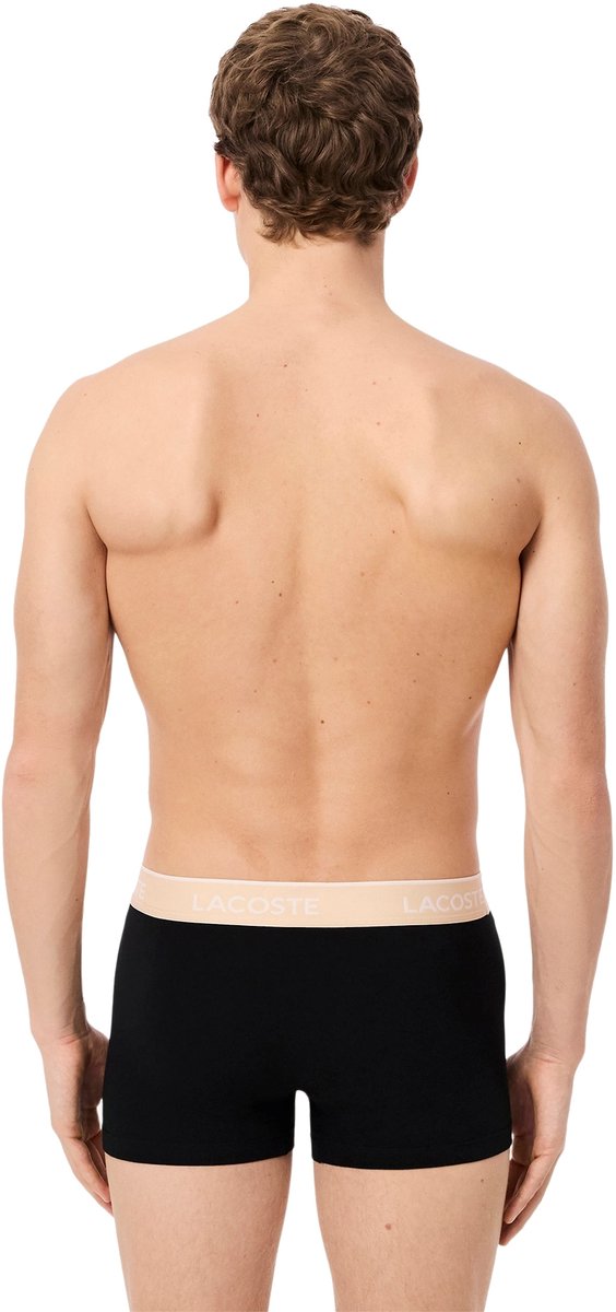 Lacoste heren 3P boxers basic combi zwart III