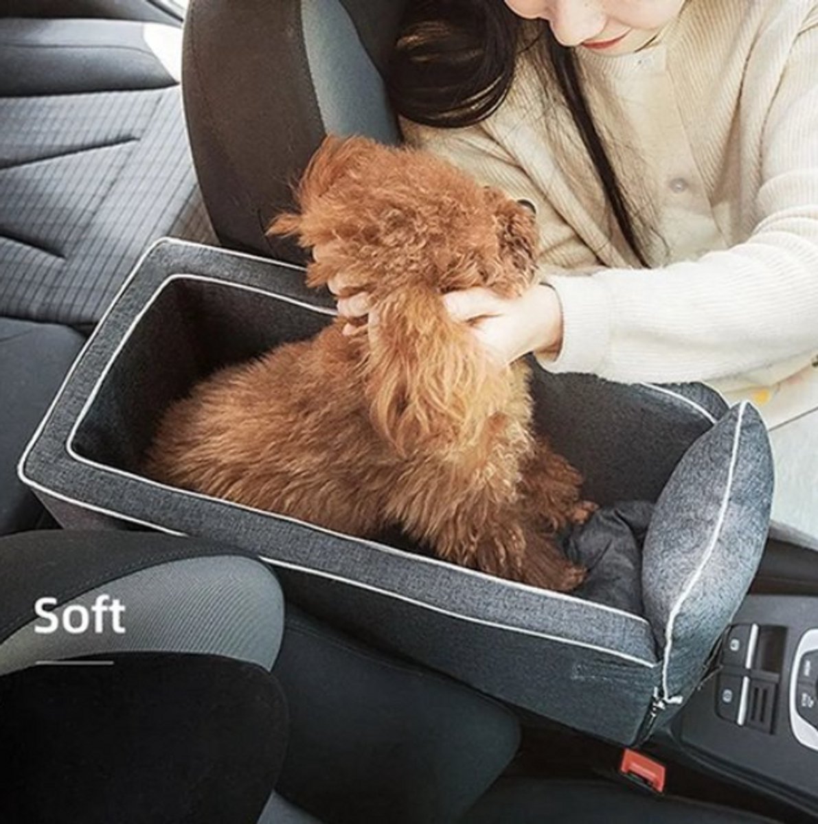 BO&CHAO Hondenautostoel, puppy autostoel, geschikt voor alle soorten