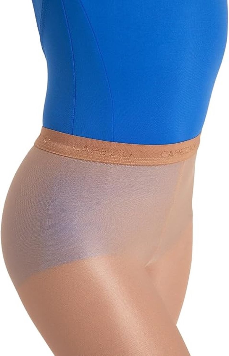 Capezio Ultra Shimmery Footed Tight dames tights Panty Maat L