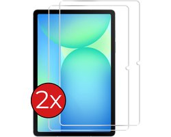 Screenprotector - 2 Stuks - Geschikt voor Samsung Galaxy Tab S10 FE Plus - Extra Sterk - Beschermglas - Gehard Glas - Tempered Glass - Screen Protector