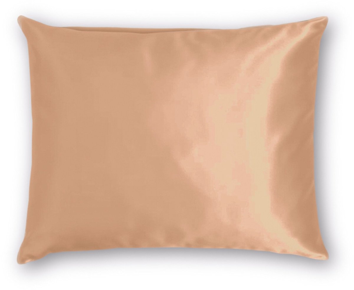 Zijden kussensloop 45x65cm Goud Hotelsluiting 22 Momme - Kussensloop set - Luxe Silk Kussensloop 100% moerbei zijde - Zijde kussensloop - Silk Heaven - 45x65cm (voor ergonomische kussens 60x40cm) / Hotelsluiting