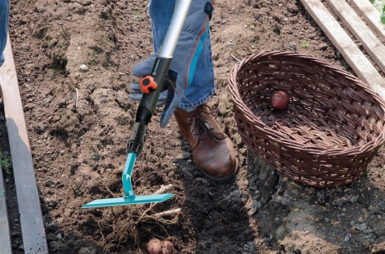 Accessoire voor grondwerkzaamheden: schoffel met een werkbreedte van 14 cm — afbeelding 4