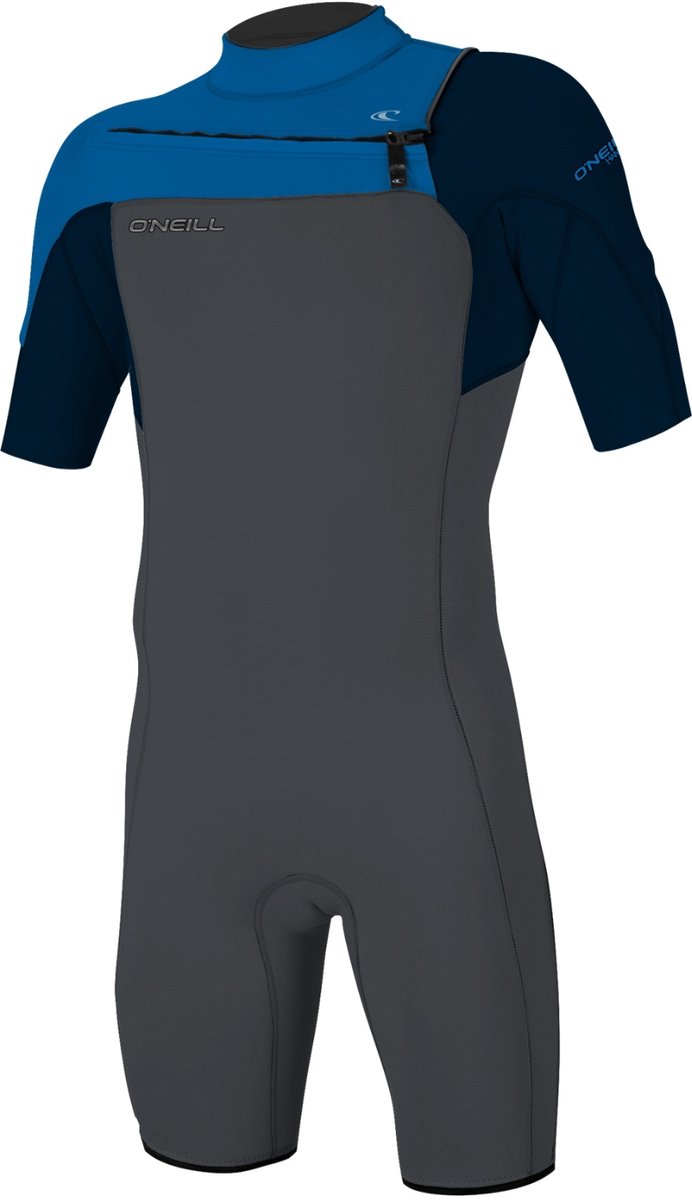 2025 O'Neill Junior Hammer 2mm Borst Ritssluiting Shorty Wetsuit