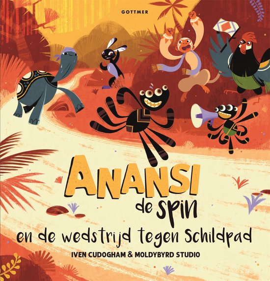 Anansi de spin - Anansi de spin en de wedstrijd tegen Schild ... - cover