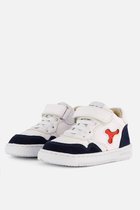 Shoesme Bn24s012 Lage sneakers - Leren Sneaker - Jongens - Wit - Maat 20