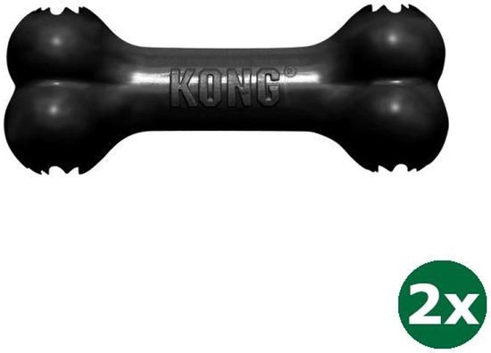 Kong Extreme Goodie Bone noir 2x 21,5x5,5x8,5 cm