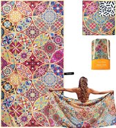 Diveblues® Strandlaken - Sneldrogende Handdoek - 178 x 80 cm - UltraSoft Microvezel - Zandvrij - Reishanddoek - Compact & Lichtgewicht