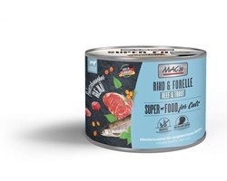 MAC's CAT - Gourmet blikje 6x200g - Rund & Forel