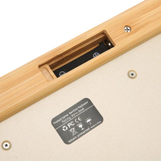 LeadsaiL, Toetsenbord-muissets, Draadloze Ergonomische Muis En Standaardformaat Qwertz Lay Out