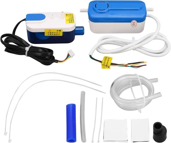 HVAC Mini Split Automatische Afvoer 24L/u 10 Meter Lift HVAC Condensaatpomp Voor Mini-split Airco – Automatische Waterafvoer Tot 10 Meter Hoog, Super Stil Waterafvoerpomp Voor Airco