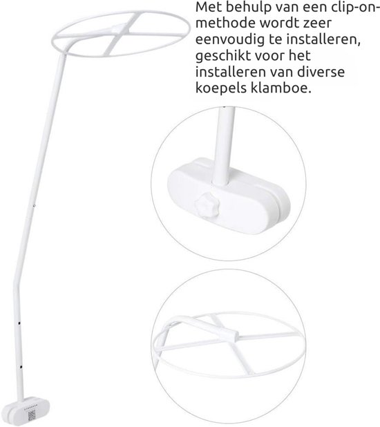 Een sluier ophangen – Meyco Baby