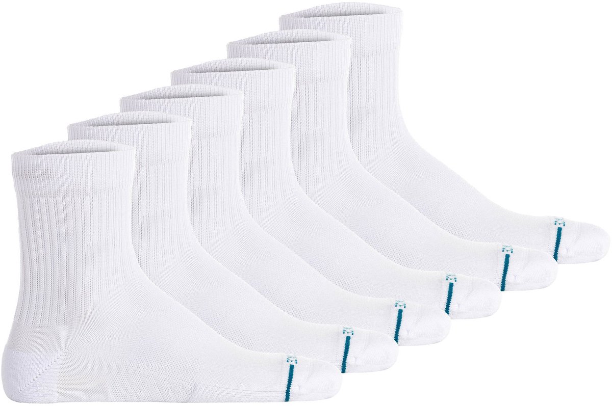 STANCE Sokken Icon Quarter 43-47 Set van 6