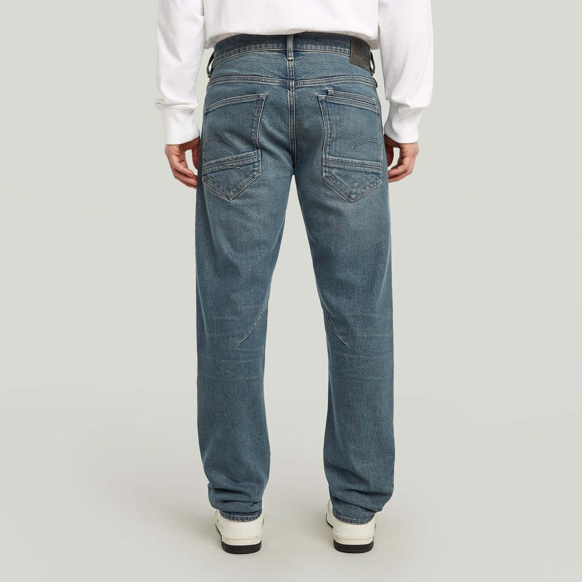 G-Star Morry FWD Regular Tapered Heren Jeans Worn In Glace
