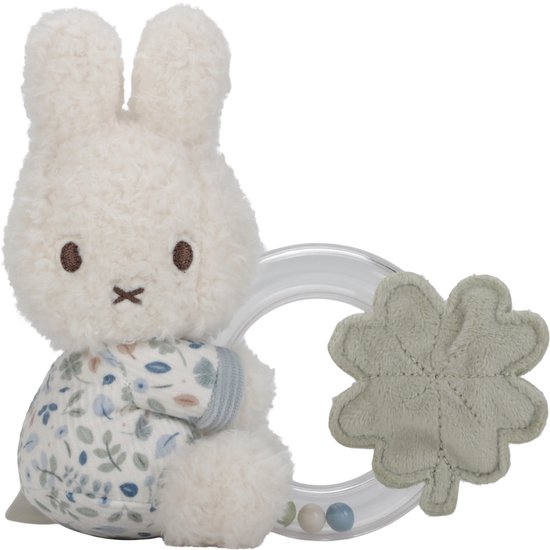 Nijntje x Little Dutch Ringrammelaar - Lucky Leaves van Little Dutch — afbeelding 5