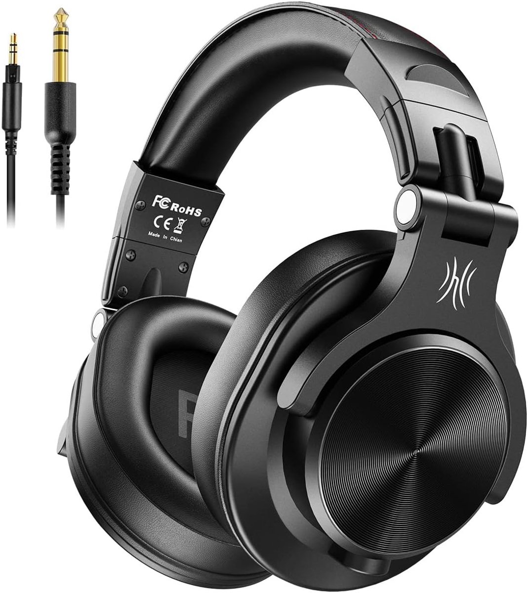 Professionele over-ear DJ-hoofdtelefoon met Share Port - HiFi geluidskwaliteit, perfect voor muziekproductie en live optredens