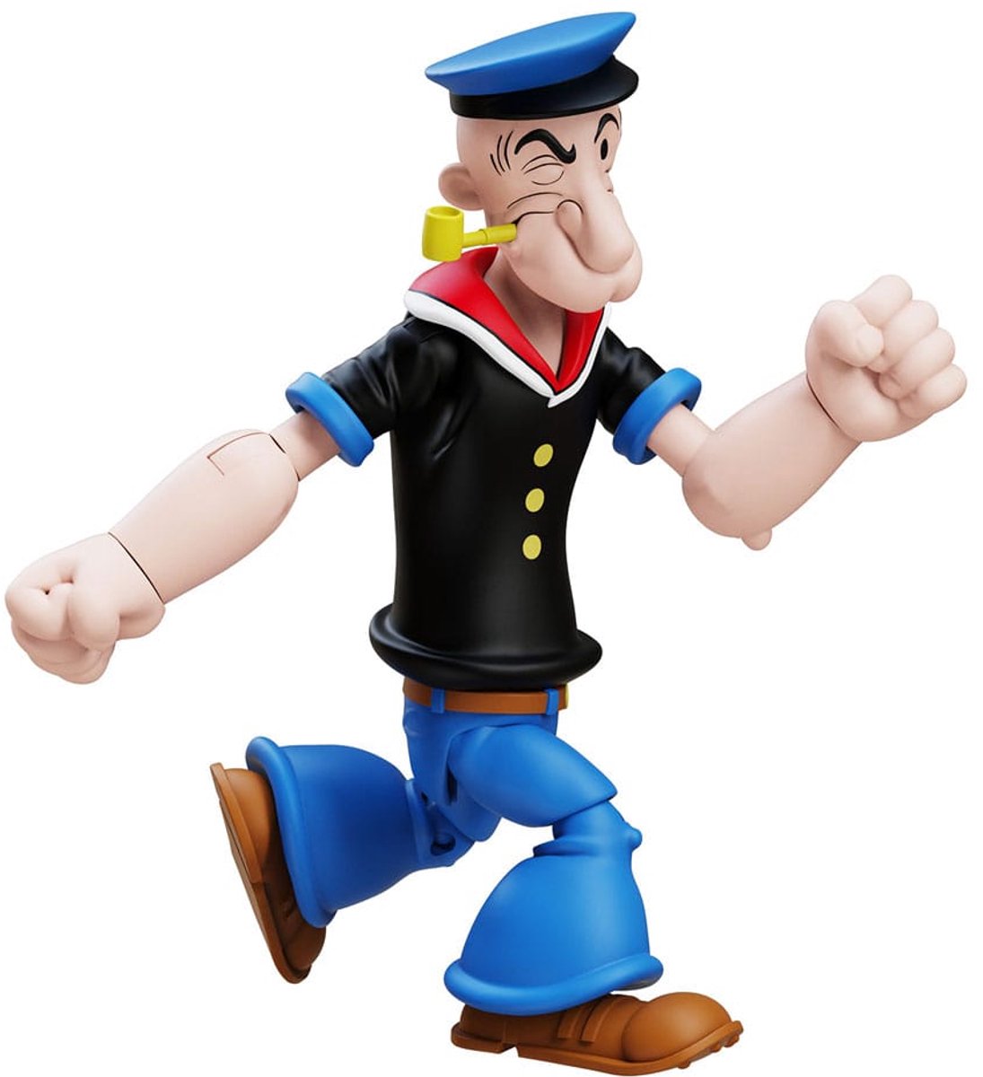 Boss Fight Studio Popeye Action Figure Wave 03 Popeye 1st Appearance Black Shirt Action Figuur