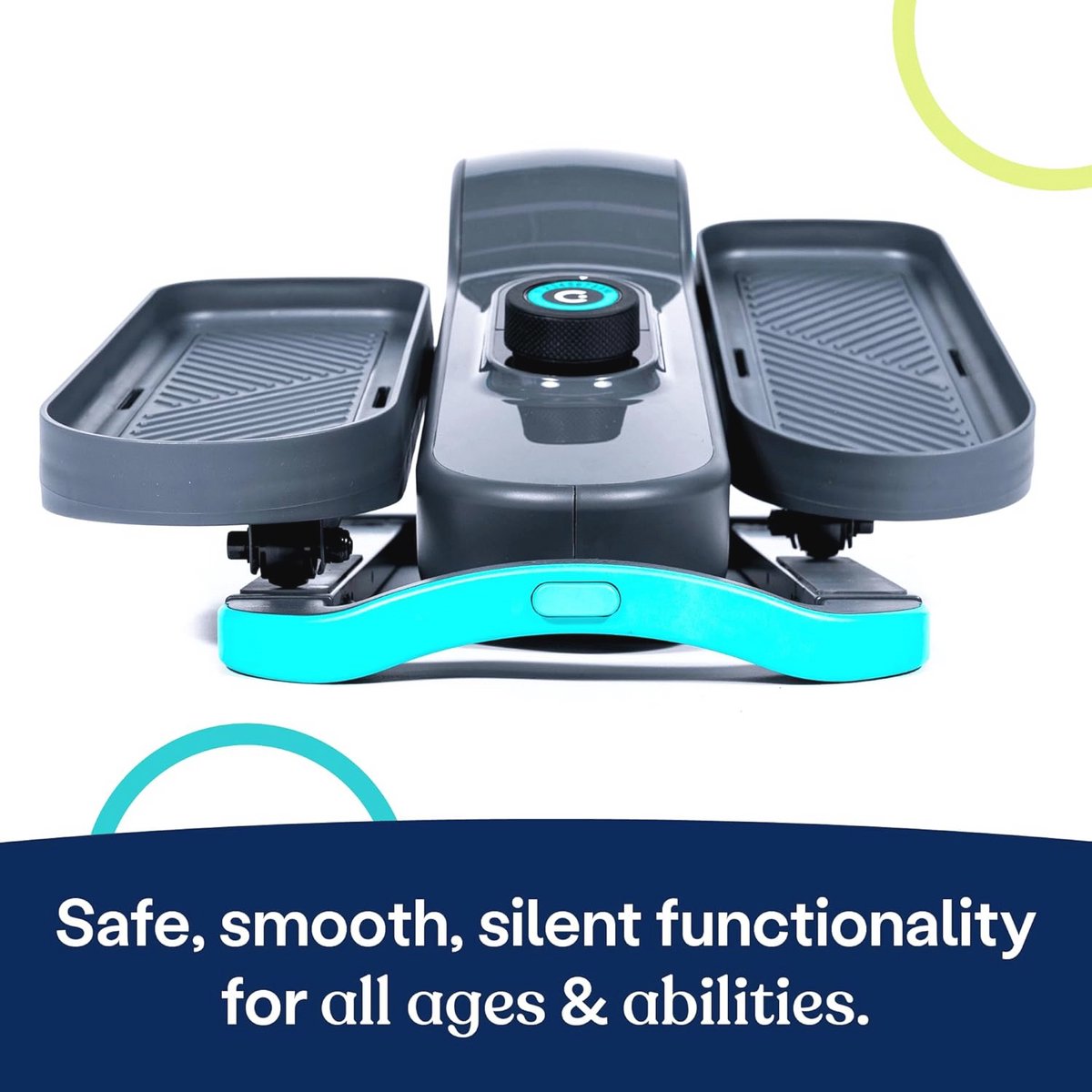 Elliptische Trainer Onder Bureau met LCD-Display en Instelbare Weerstand