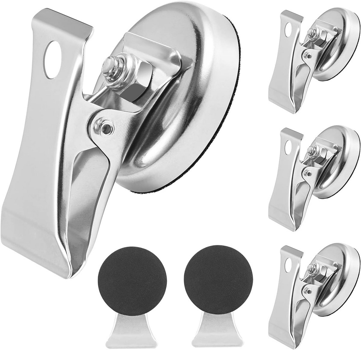 Sterke magnetische clips voor koelkast en whiteboard - Krasbestendige muurmagneet voor decoratieve ophangingen
