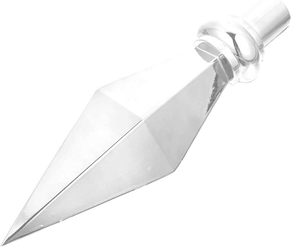 Ornament voor vlaggenmast - Aluminium legering - Vervanging kruisknop - Zilver - 29 x 8 cm