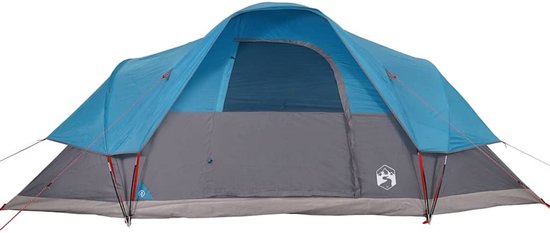 vidaXL - Koepeltent - 9-persoons - waterdicht - blauw van Vidaxl — afbeelding 3