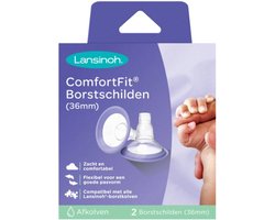 Lansinoh Borstschilden - 2 - Comfort Fit - 36 mm - 2 stuks