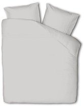 Housse de couette Presence en Katoen égyptien Uni - Grijs - 200x260