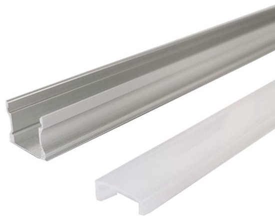 CAPUCHON EN ALUMINIUM POUR PROFILÉ POUR RUBAN LED SLIMLINE LARGEUR 8 MM - SANS PRÉ-PERÇAGE