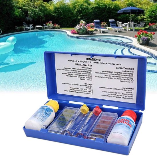 Kit de Test de qualité de Water Chlore pour piscine, 15 x 8 x 3 — free download