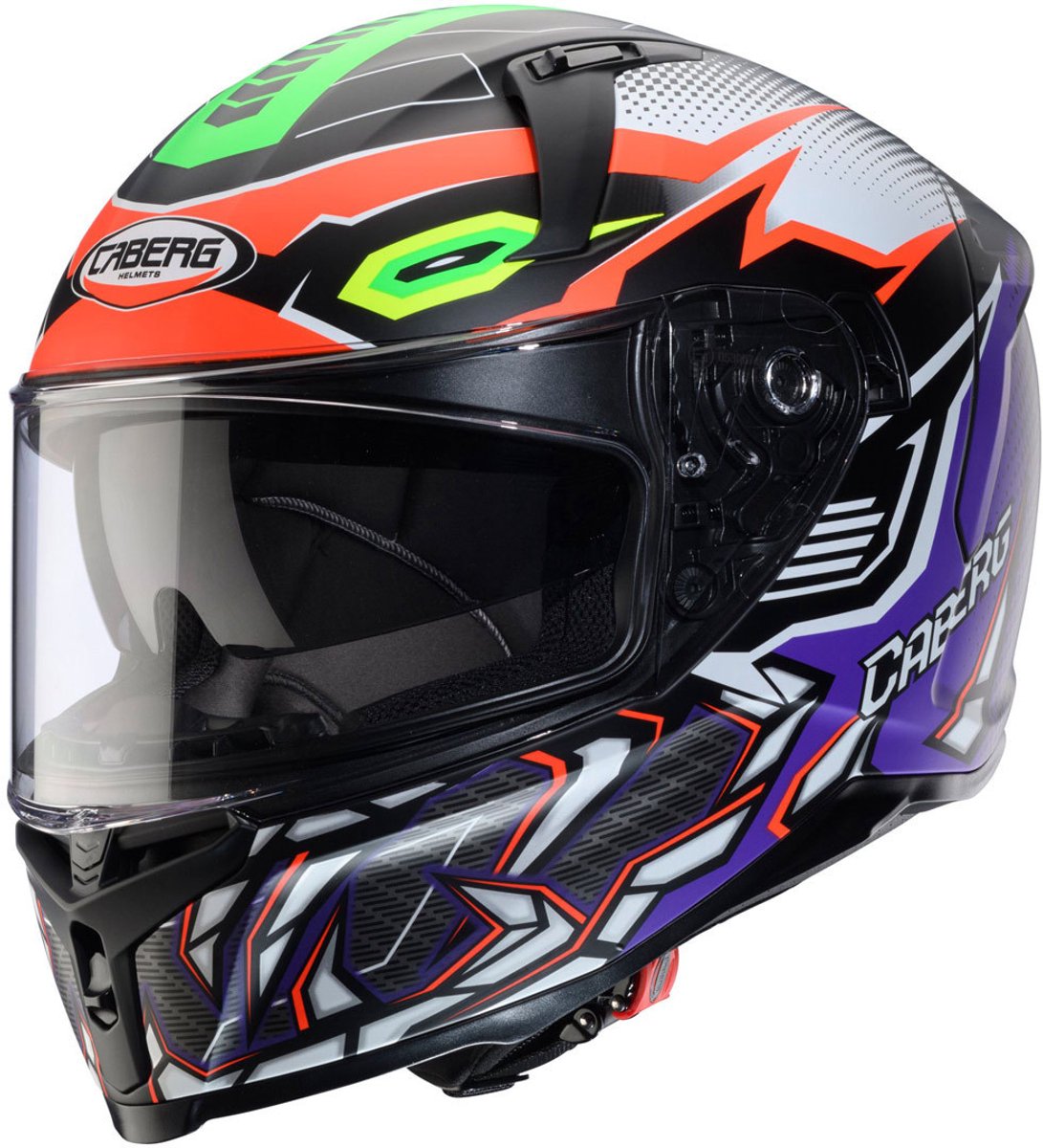 Caberg Avalon X Gurkha Zwart Paars Integraalhelm - Helm