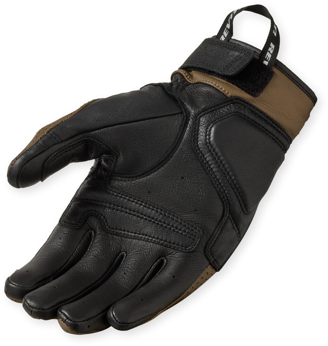 REV’IT! New Heights Bruin Zwart Handschoenen - Maat XXXL - Handschoen – foto 3