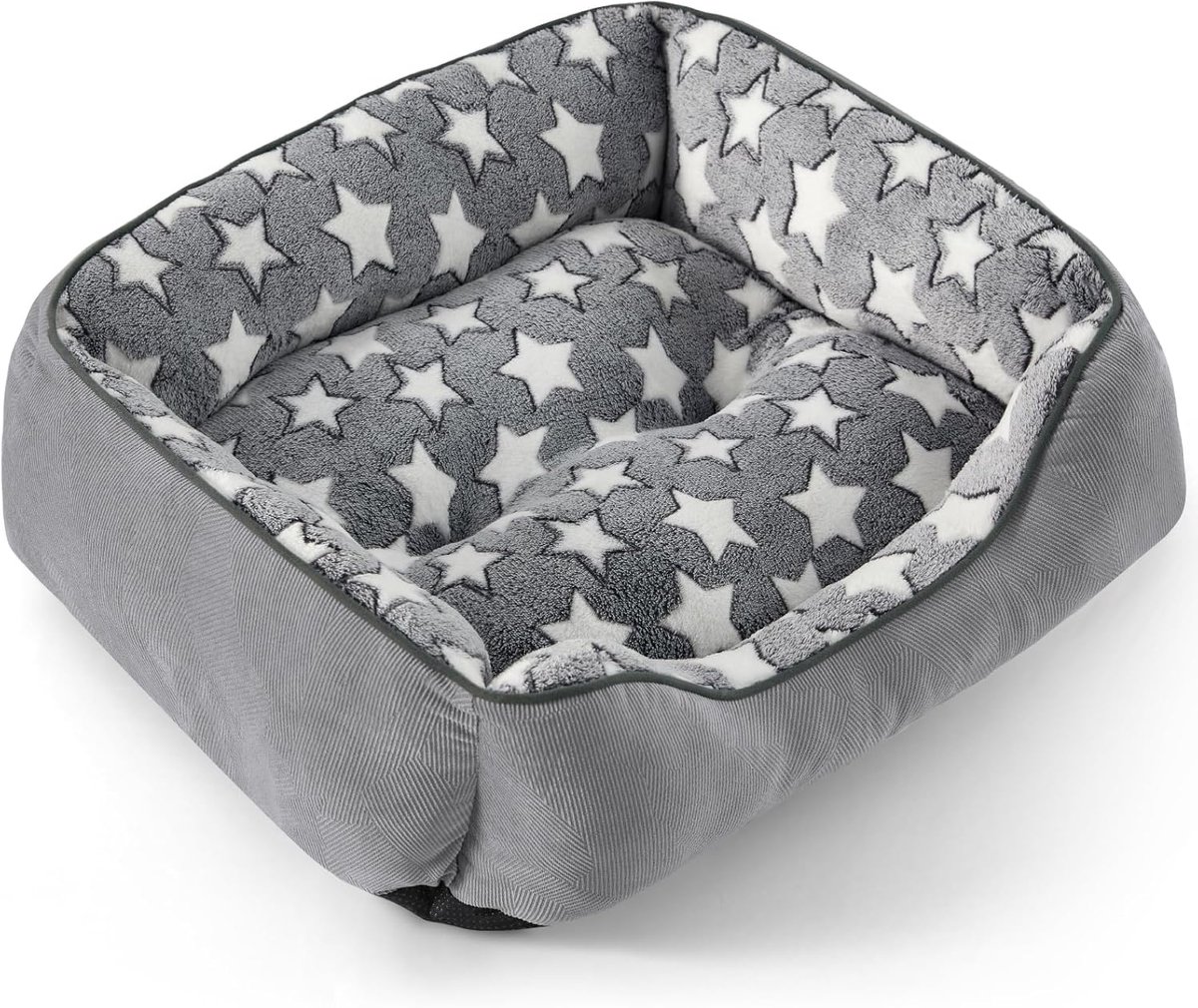Groot hondenbed (107 x 76 cm) - Zacht en comfortabel wasbaar huisdierbed voor honden zoals golden retriever, labrador, Duitse herder, samojee en rottweiler