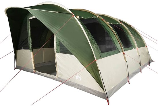 vidaXL - Tunneltent - 7-persoons - waterdicht - groen van Vidaxl — afbeelding 3