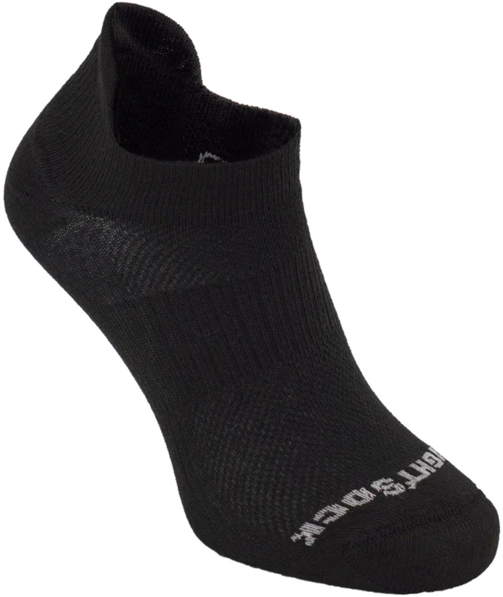 Wrightsock Coolmesh Low Tab – 37-41 Zwart