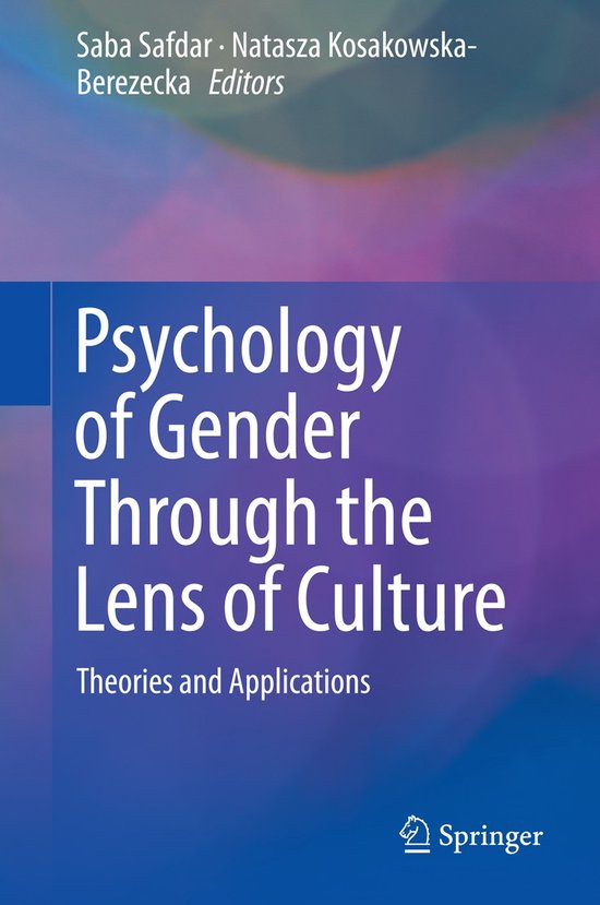 Psychology of Gender Through the Lens of Culture - cover