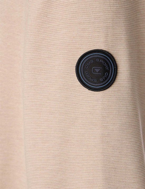 Casa Moda Half Zip Sweat Beige - Maat XXL - Heren