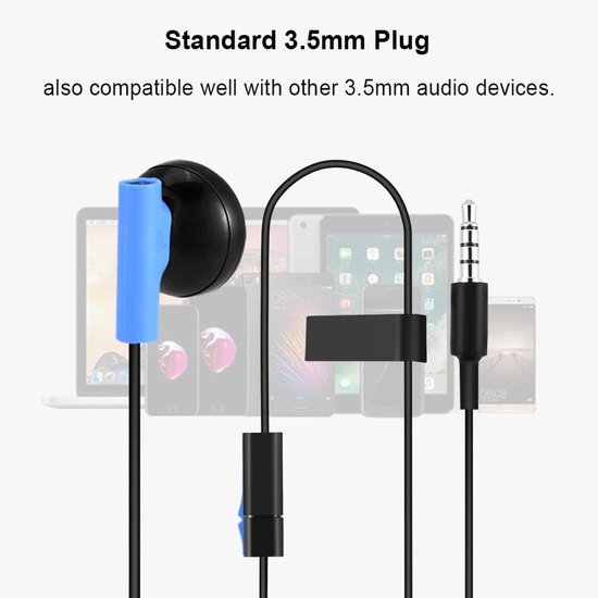 VBESTLIFE 3,5 mm gaming hoofdtelefoon hoofdtelefoon headset w/microfoon voor 4 controller VBESTLIFE 3,5 mm gaming hoofdtelefoon hoofdtelefoon headset w/microfoon voor 4 controller