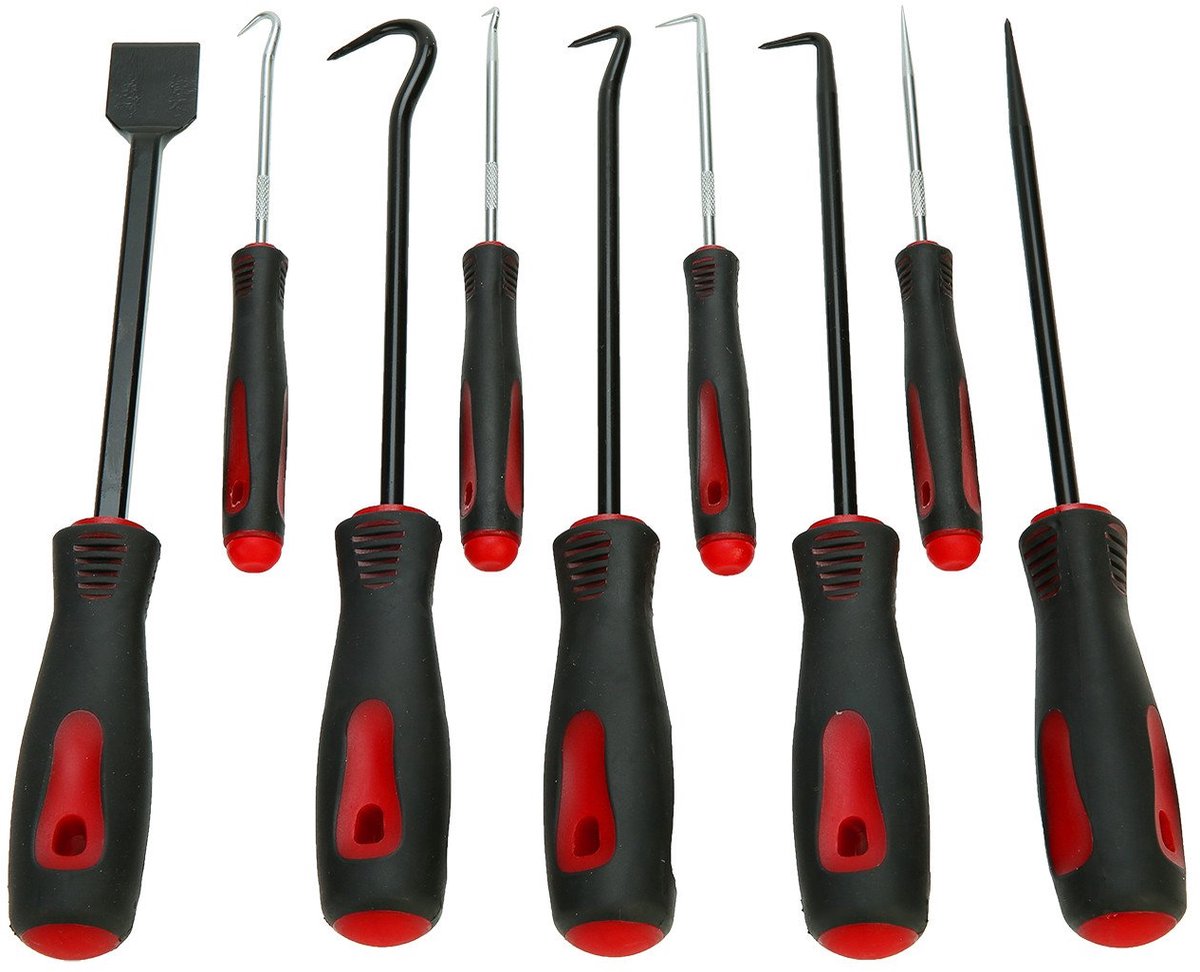 Boraboi® Veelzijdige 9-Delige Gereedschapsset voor Demontage en Montage met Ergonomische Handgreep