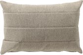 Dutch Décor TALIA - Coussin d'extérieur 40x60 cm - déperlant et UV-résistant - Pumice Stone - Beige