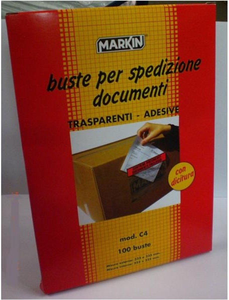 Markin C4 envelop C4 (229 x 324 mm) Wit 100 stuk(s)