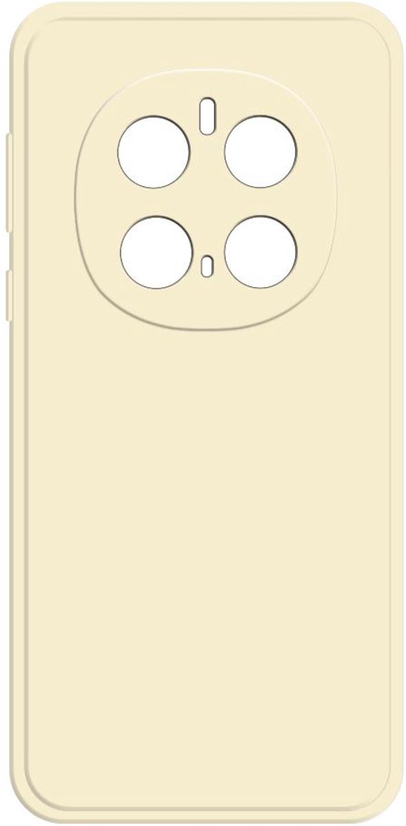 Hoesje voor HONOR Magic7 Pro - Phonesta Color Silicone Back Cover - Beige