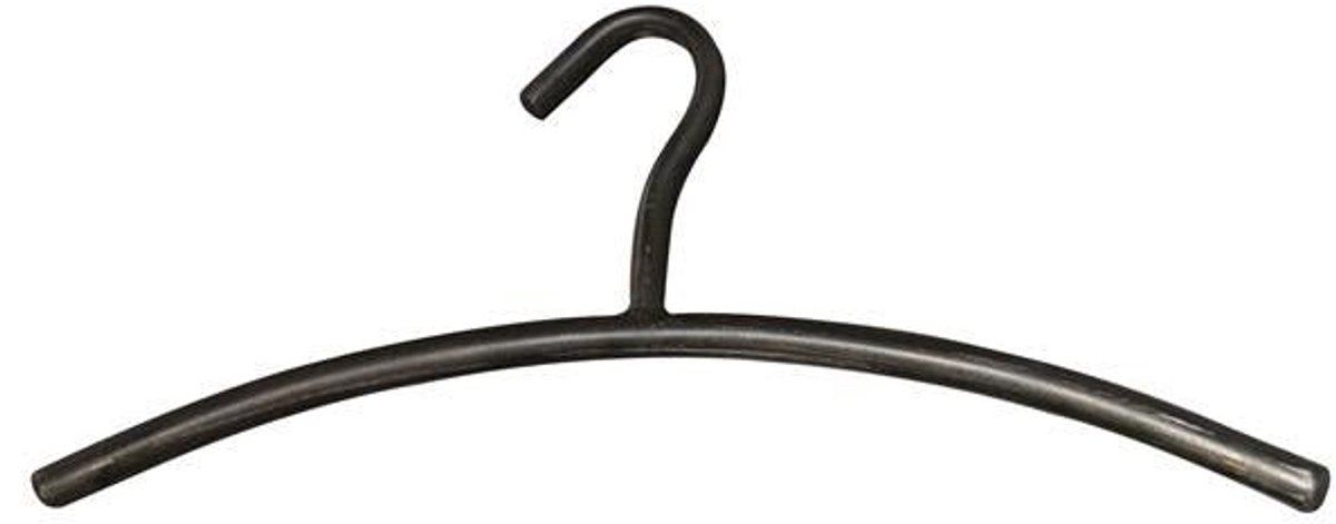 Garderobehanger metaal zwart