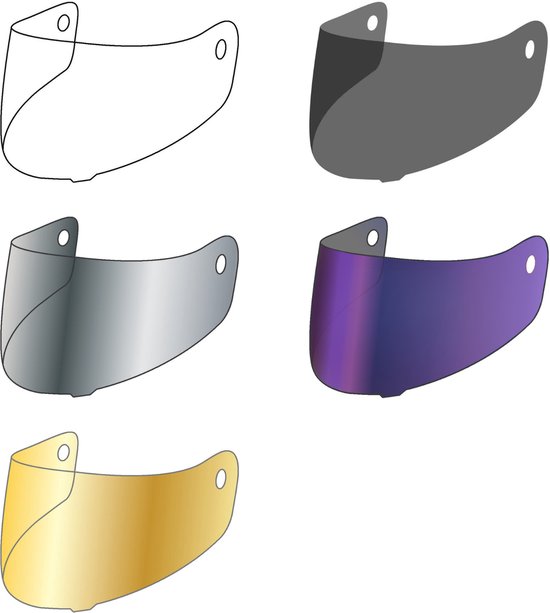 Visière Bogotto Phantom - Taille - Visière