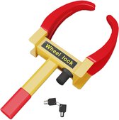 sabot de roue pour remorque - caravane - pour pneus de 13 à 30 cm de large - avec verrou