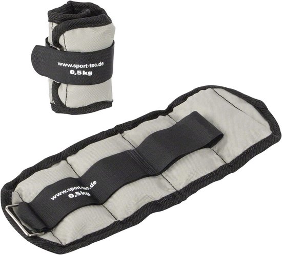 SPORTINATOR Arm- en been gewichtsmanchetten 1kg 2st