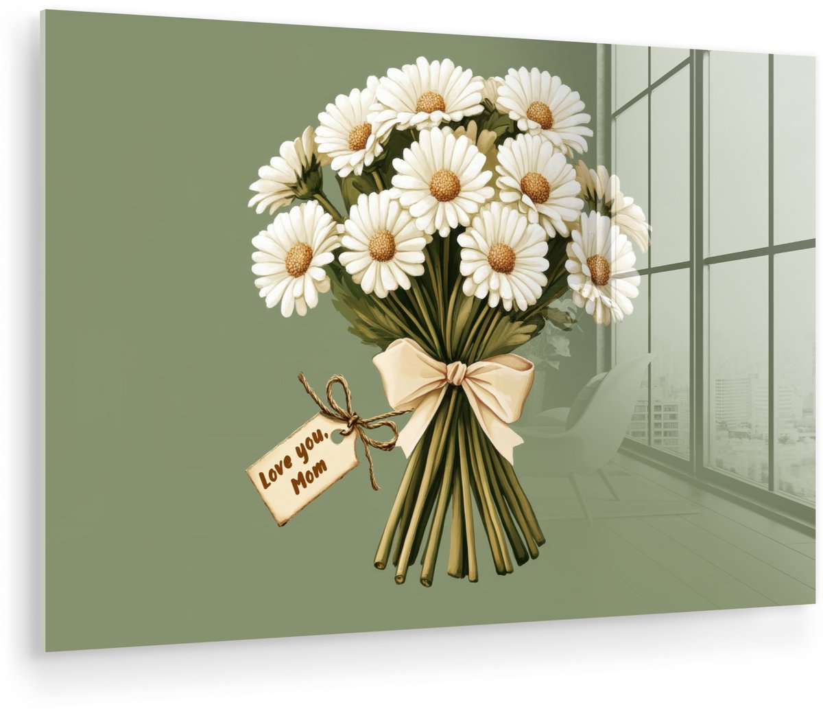 Lint - Boeket - Groen - Quote