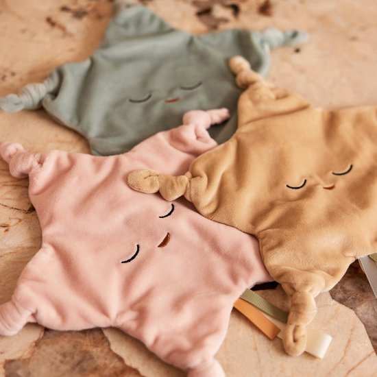 Jollein - Speendoekje Little Star - Speenknuffel Baby - 100% Polyester - Wild Rose van Jollein — afbeelding 2