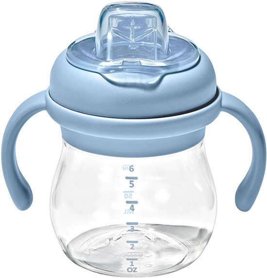 OXO tot Transitions Antilekbeker met zachte tuit - Drinkbekers - Drinkbeker - Drinkbeker baby - 150 ml - Dusk van OXO — afbeelding 2