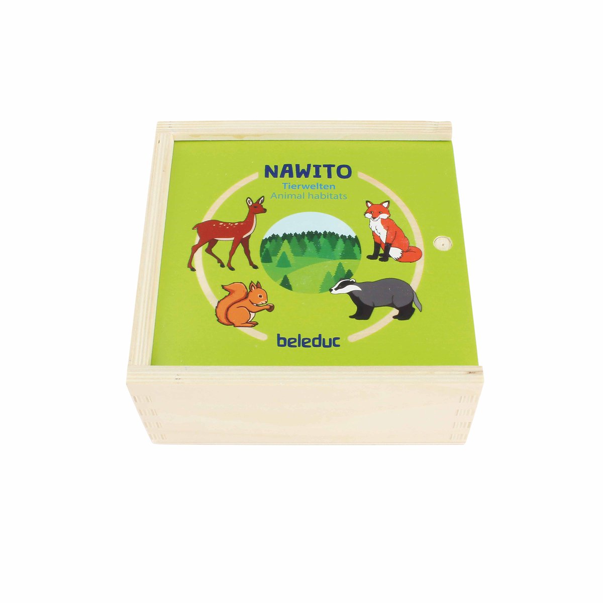 Puzzels leefgebieden - Dieren
